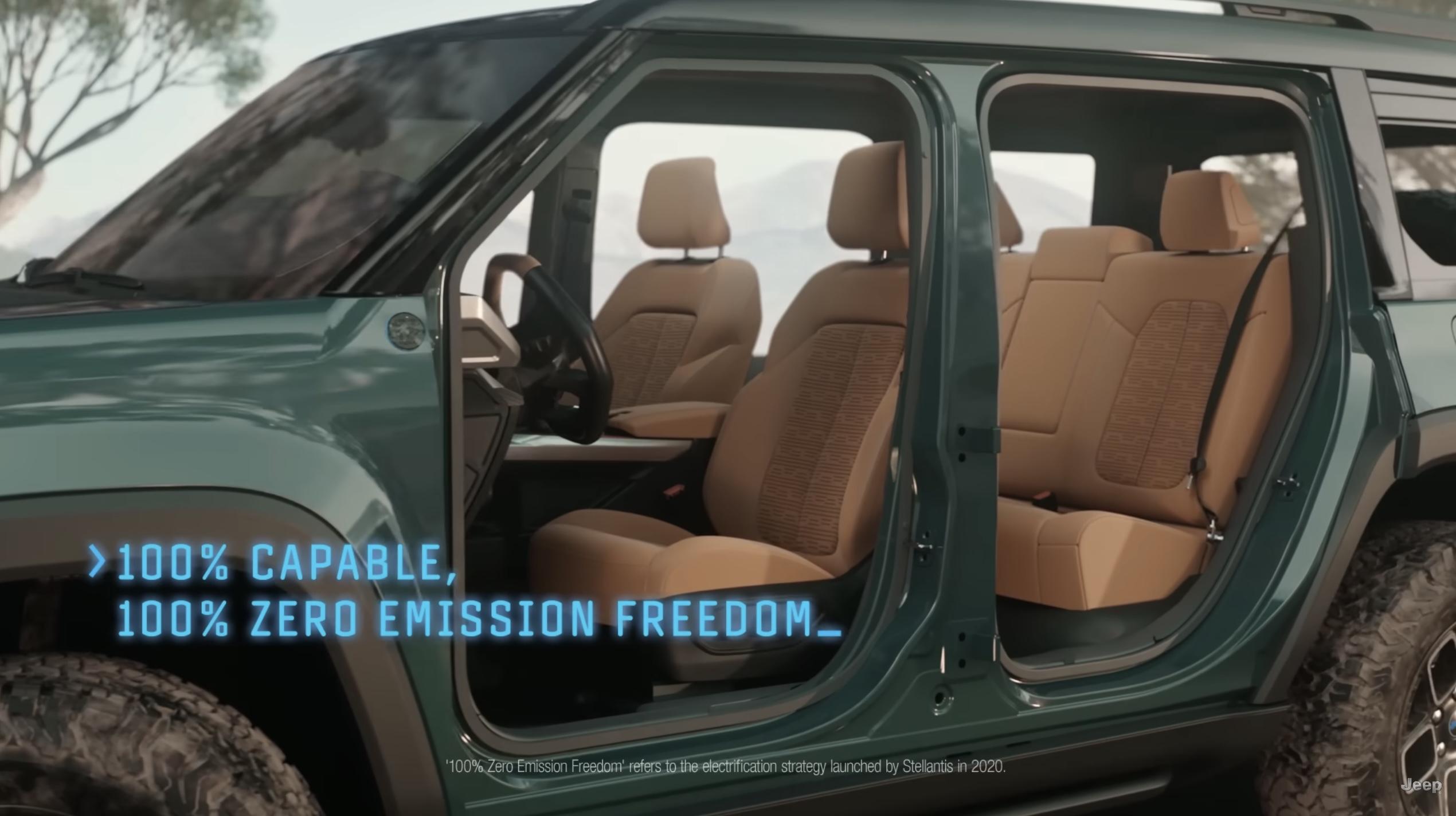 Toyota Compact Cruiser More looks @ Jeep Recon EV 2024 Jeep Recon Exterior Interior 7