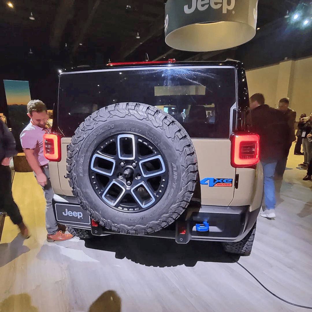 Toyota Compact Cruiser First Real Life Look! 2025 Jeep Recon Moab 4xe Concept Shown to Dealers at Stellantis Event Jeep Recon EV dealer even first real life look 2