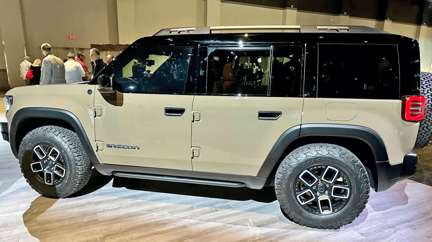 Toyota Compact Cruiser First Real Life Look! 2025 Jeep Recon Moab 4xe Concept Shown to Dealers at Stellantis Event Jeep Recon EV dealer event look2