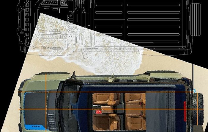 Jeep Recon dimensions estimates